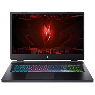 ნოუთბუქი Acer NH.QKNER.007 Nitro 17 AN17-41-R2H8, 17.3", Ryzen 7-7840HS, 32GB, 1TB SSD, RTX4070 8GB, Obsidian Black