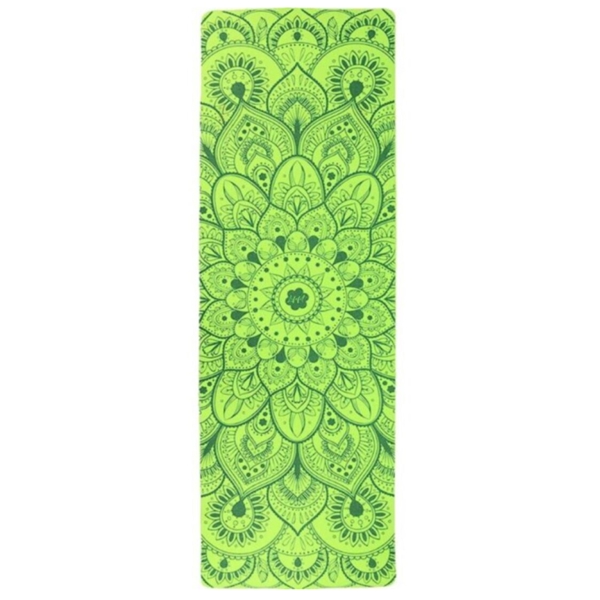 იოგას ხალიჩა Lifefit 530MATE2301 Mandala Duo, Green