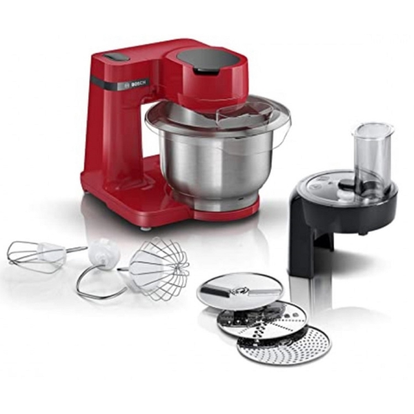 სამზარეულოს კომბაინი Bosch MUMS2ER01, 700W, 3.8L, Food Processor, Red