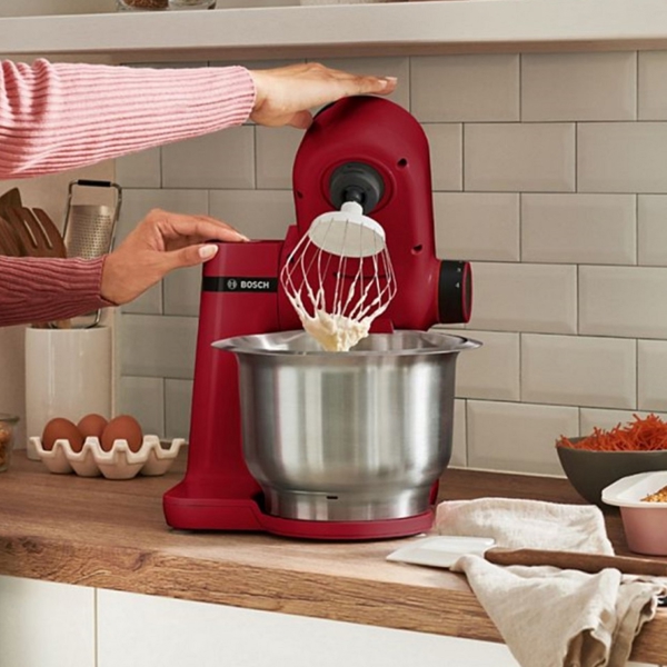 სამზარეულოს კომბაინი Bosch MUMS2ER01, 700W, 3.8L, Food Processor, Red