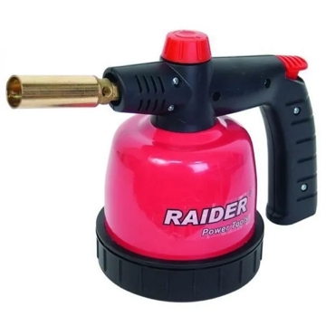 გაზის სარჩილავი Raider RD-BT02, Gas Blow lamp, Black/Red