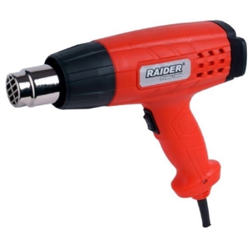 ელექტრო ფენი RAIDER RD-HG14, Heat Gun, Red/Black