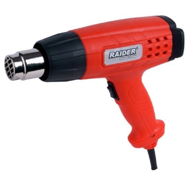 RAIDER RD-HG14, Heat Gun, Red/Black