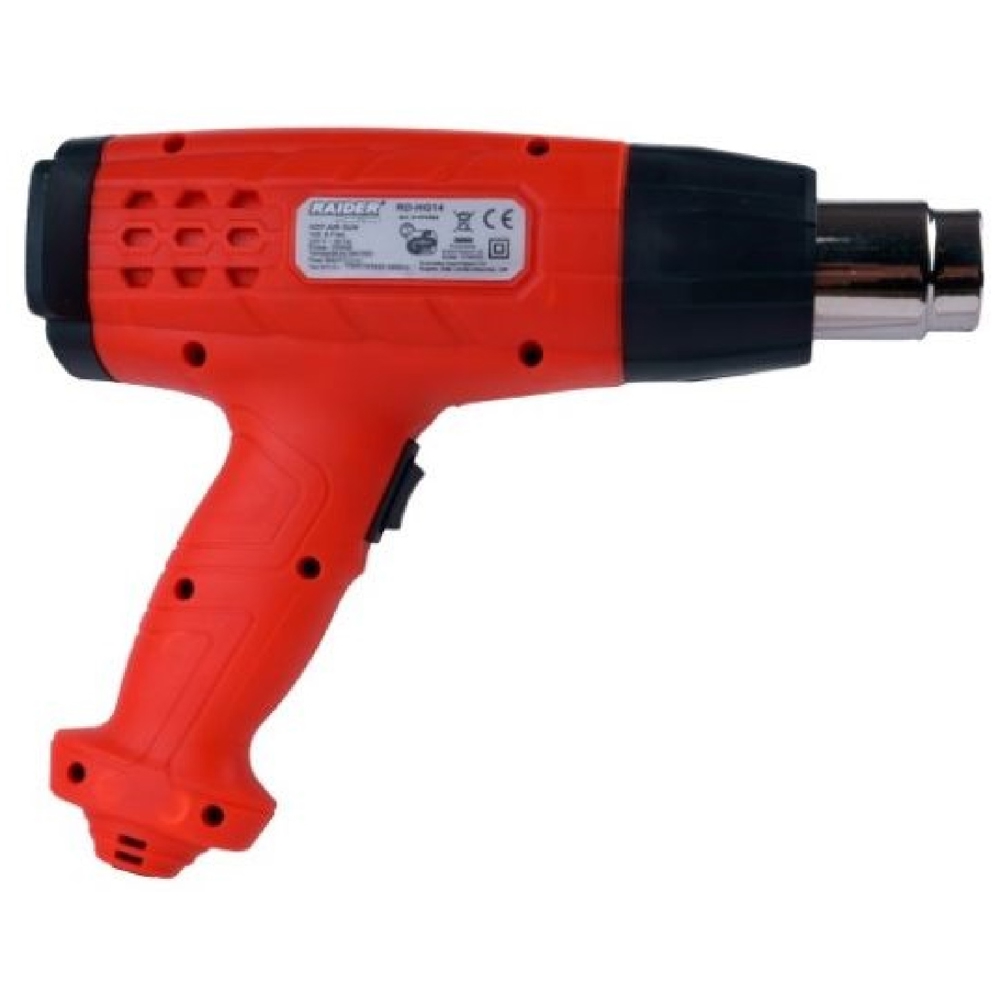ელექტრო ფენი RAIDER RD-HG14, Heat Gun, Red/Black