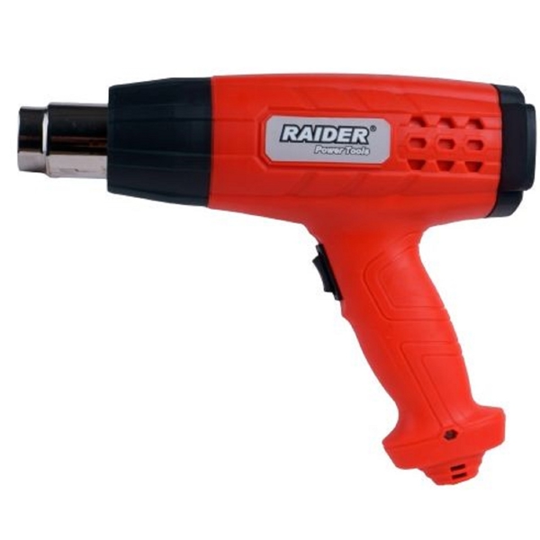 RAIDER RD-HG14, Heat Gun, Red/Black