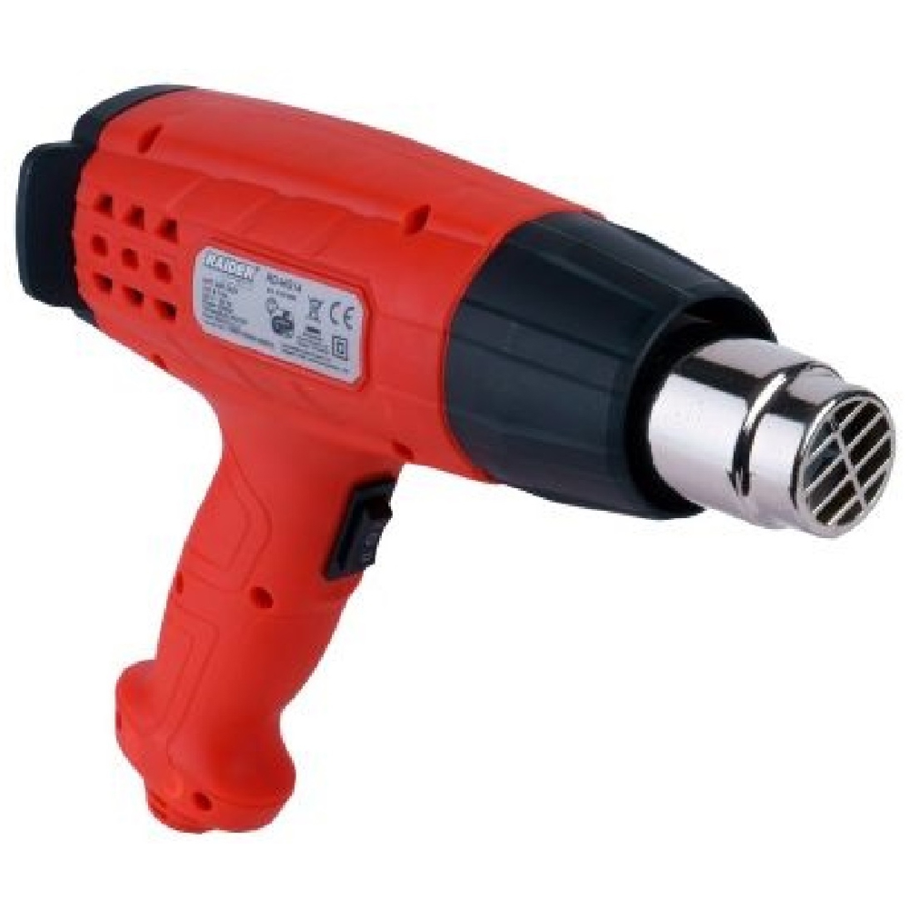 ელექტრო ფენი RAIDER RD-HG14, Heat Gun, Red/Black