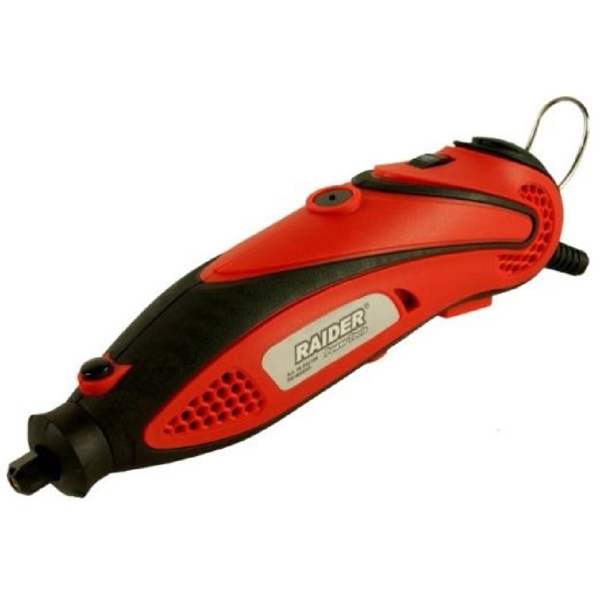 მინი სახეხი მანქანა RAIDER RD-MG06, 135W, 3.2mm, 33000Rpm, Red/Black