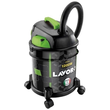 მტვერსასრუტი Lavor RUDY 1200 S, 1200W, 20L, Vacuum Cleaner, Black/Green