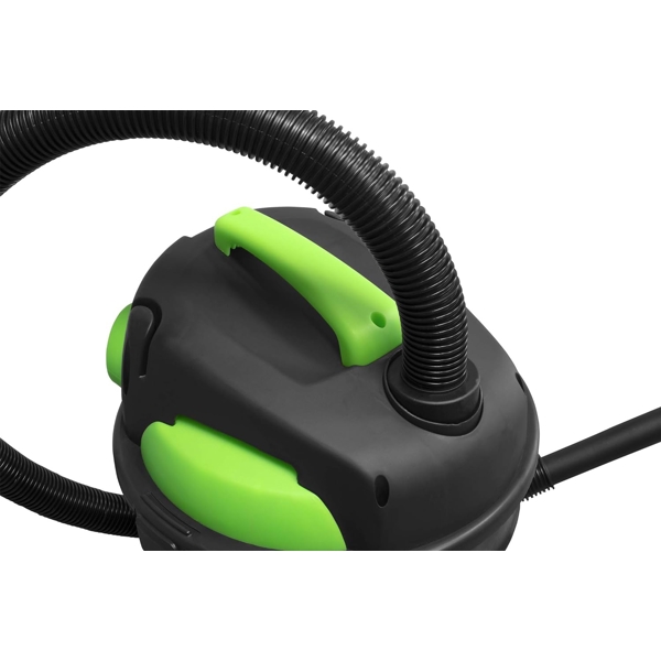 მტვერსასრუტი Lavor RUDY 1200 S, 1200W, 20L, Vacuum Cleaner, Black/Green