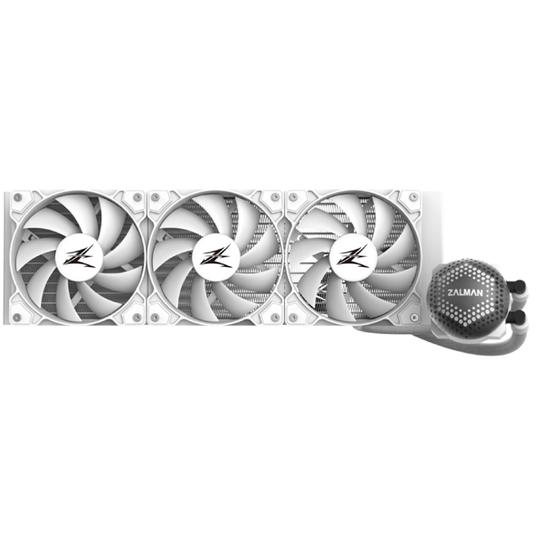 თხევადი გაგრილება Zalman ALPHA36WHITE, ARGB, 120mm, 1800Rpm, Liquid Cooling, White