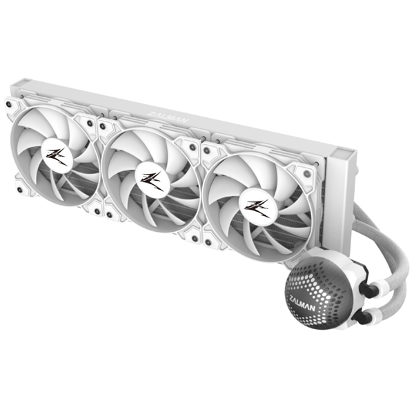 თხევადი გაგრილება Zalman ALPHA36WHITE, ARGB, 120mm, 1800Rpm, Liquid Cooling, White