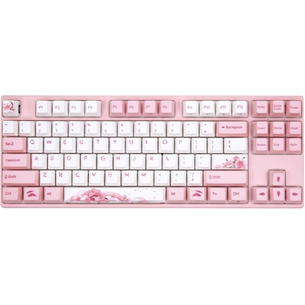 Varmilo VEM87 Sakura, R1 EC V2 Daisy, Wired, USB, Gaming Keyboard, Pink