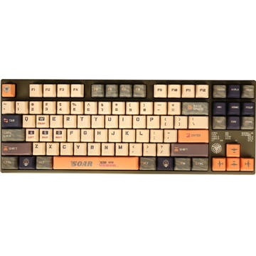 კლავიატურა Varmilo VEA87 Warrior-Soar, TTC Speed Gold, Wired, USB, Gaming Keyboard, Brown