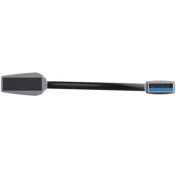 USB ჰაბი Trust 24947 Halyx, USB 3.2, USB-A, Hub, Grey