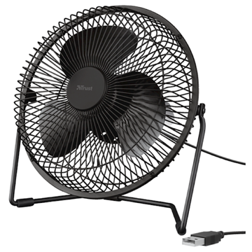 Trust 24311 Blaze, USB, Fan, Black