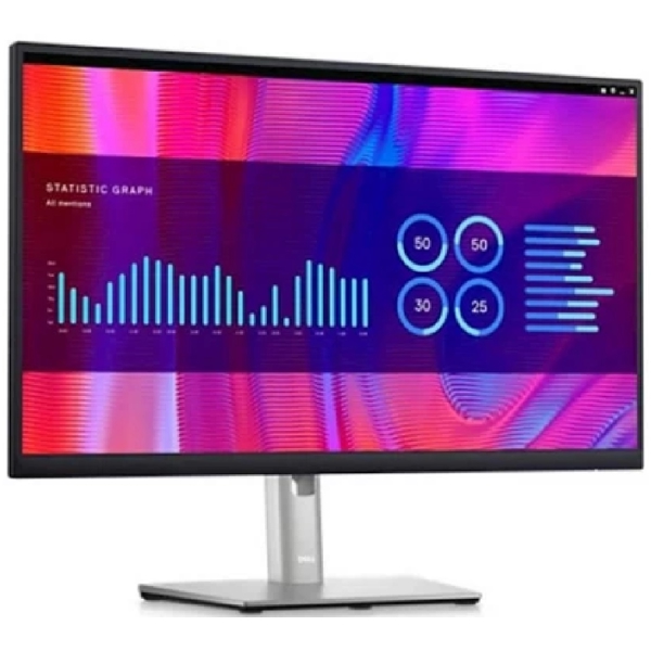 მონიტორი Dell 210-BDDW P2423DE, 23.8", Monitor, QHD, IPS, HDMI, USB-C, RJ-45, DP, Silver