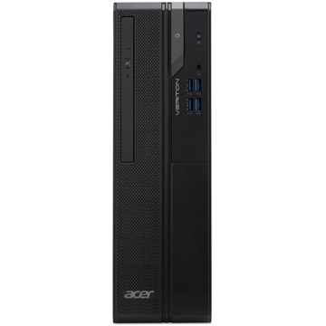 პერსონალური კომპიუტერი Acer DT.VYYMC.00R Veriton X2690G, i5-12400, 8GB, 512GB SSD, Integrated, Black