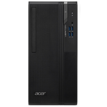 პერსონალური კომპიუტერი Acer DT.VWMMC.01S Veriton S2690G, i5-12400, 8GB, 512GB SSD, Integrated, Black