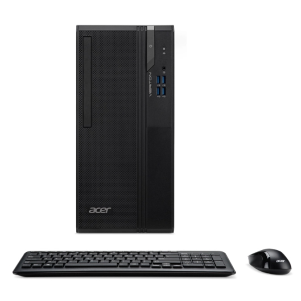 Acer DT.VWMMC.01S Veriton S2690G, i5-12400, 8GB, 512GB SSD, Integrated, Black