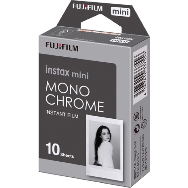 ფოტოაპარატის ფირი Fujifilm Instax Mini Monochrome, Film,10x