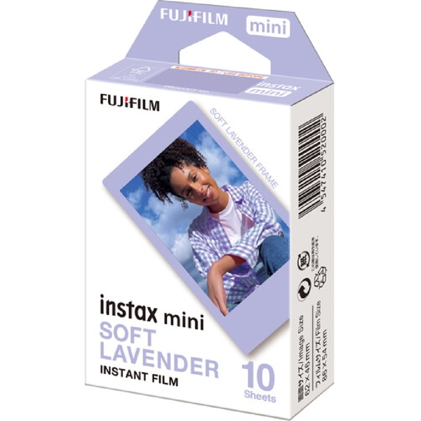 Fujifilm Instax Mini Soft Lavender, Film,10x