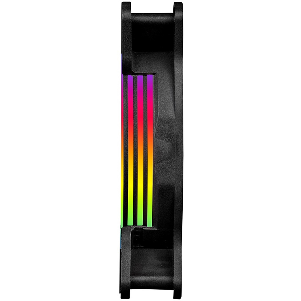 ქულერი 1STPLAYER 1STPLR-G3-Slave, RGB, 120mm, 1300RPM, Cooler, Black