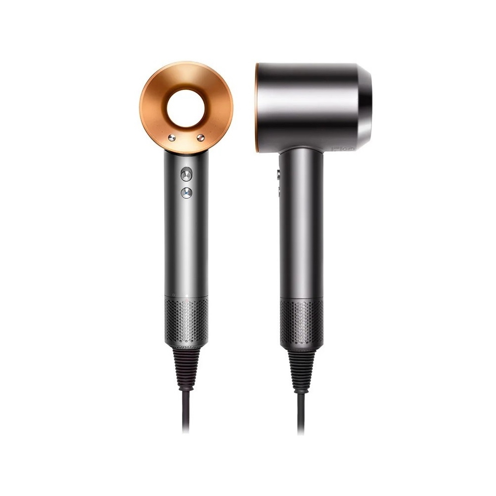 თმის საშრობი Dyson BCO-389922-01, 1600W, Hair Dryer, Nickel/Copper