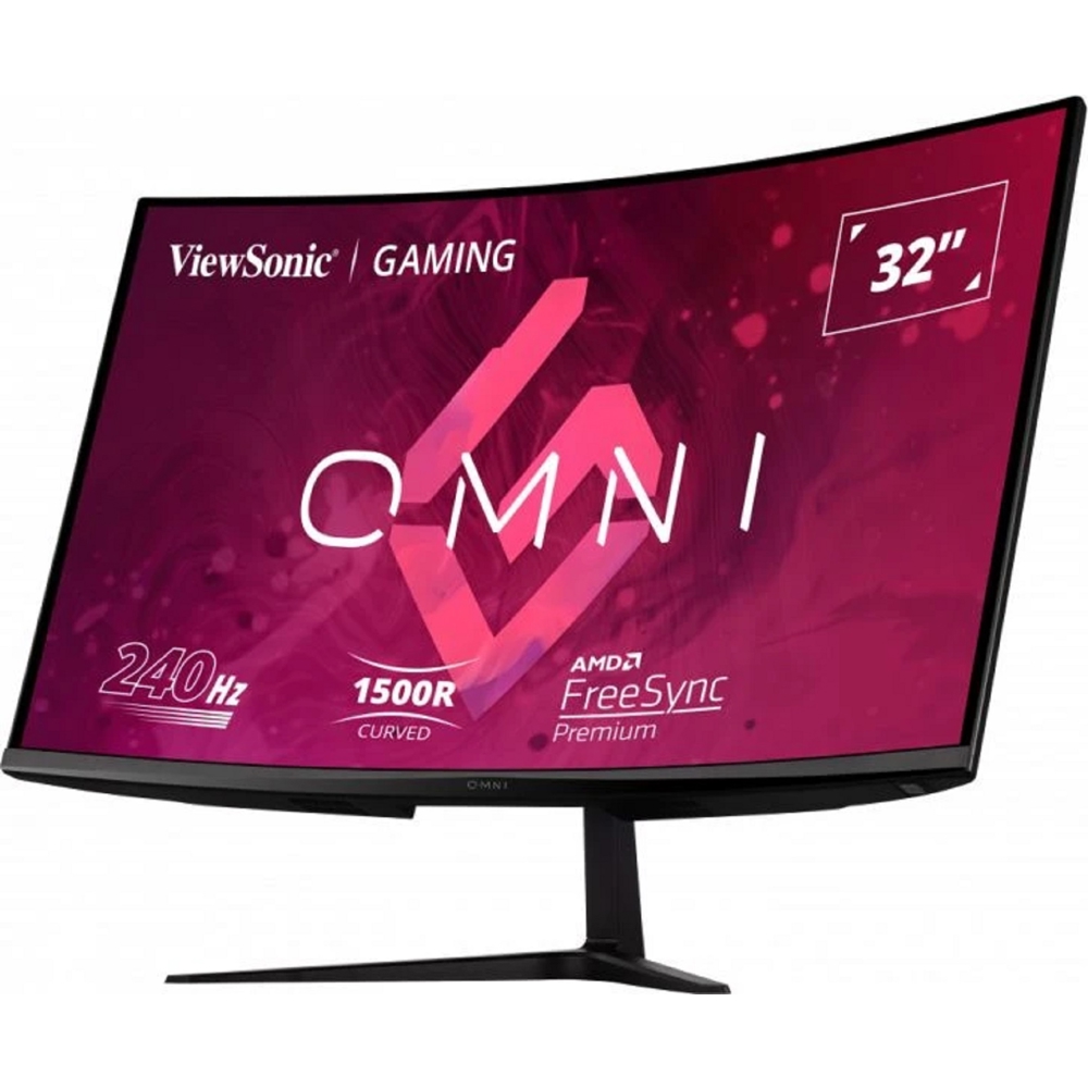 მონიტორი ViewSonic VX3219-PC-MHD, 32", Curved Monitor, FHD, VA, HDMI, DP, Black