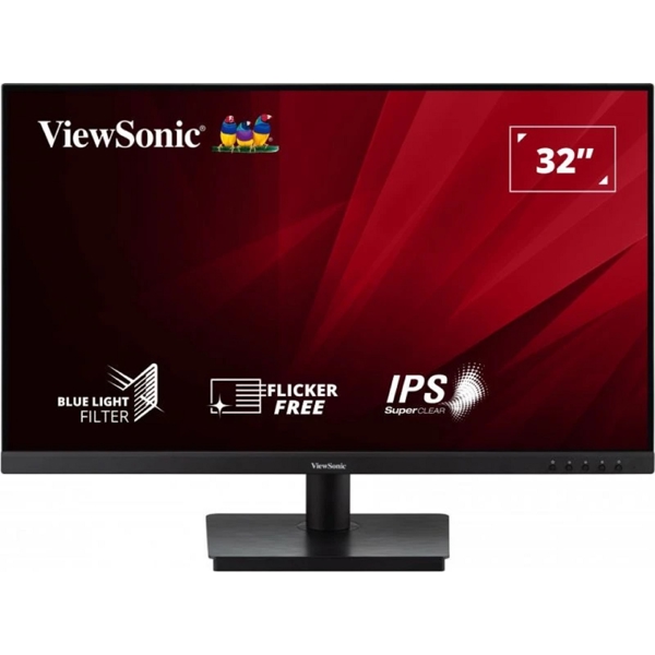 მონიტორი ViewSonic VA3209-MH, 32”, Monitor, FHD, IPS, HDMI, VGA, Black