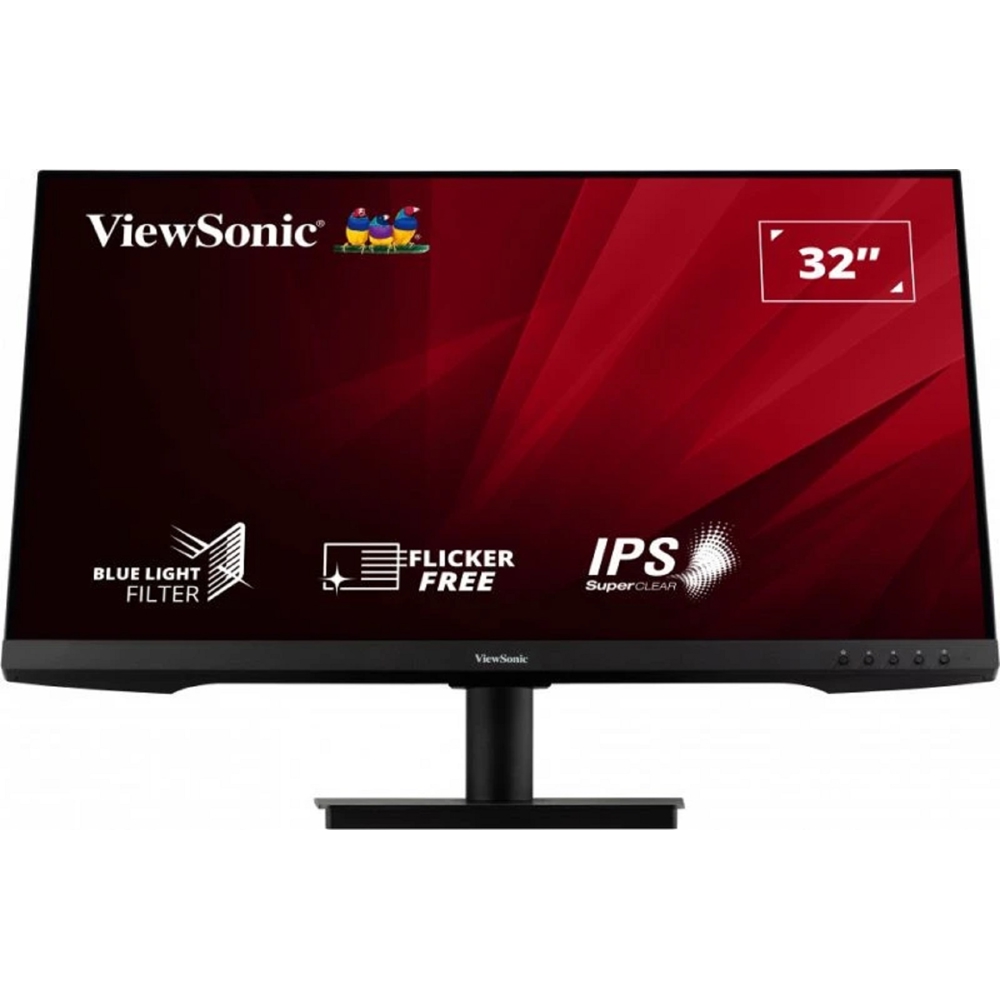 მონიტორი ViewSonic VA3209-MH, 32”, Monitor, FHD, IPS, HDMI, VGA, Black