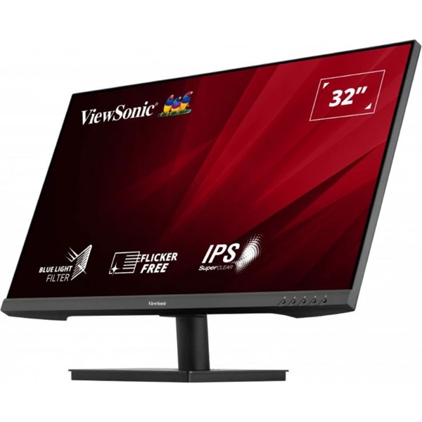 მონიტორი ViewSonic VA3209-MH, 32”, Monitor, FHD, IPS, HDMI, VGA, Black