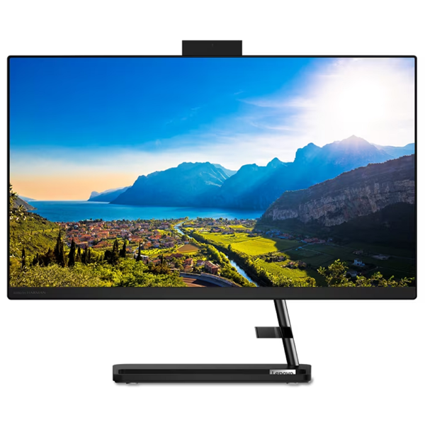 All In One კომპიუტერი Lenovo F0G100YHRK IdeaCentre 3, 23.8", Ryzen 5-7530U, 16GB, 512GB SSD, Integrated, Black