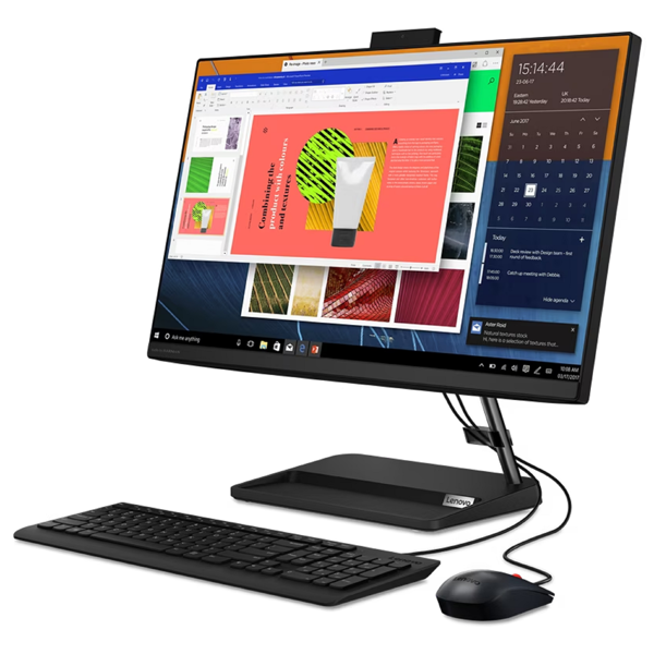 Lenovo F0G100YHRK IdeaCentre 3, 23.8", Ryzen 5-7530U, 16GB, 512GB SSD, Integrated, Black