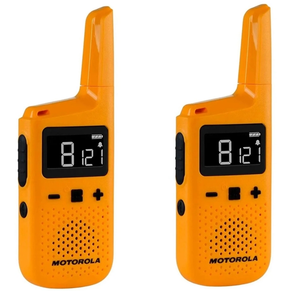 რაცია Motorola T72 Talkabout, 2Pcs, Walkie Talkies, Yellow