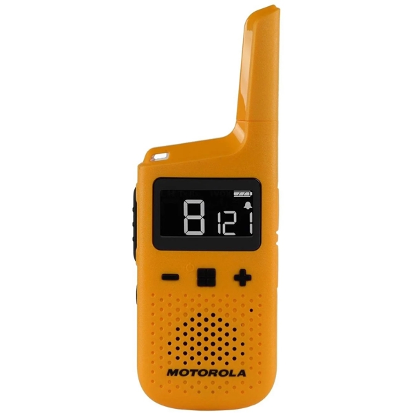 რაცია Motorola T72 Talkabout, 2Pcs, Walkie Talkies, Yellow