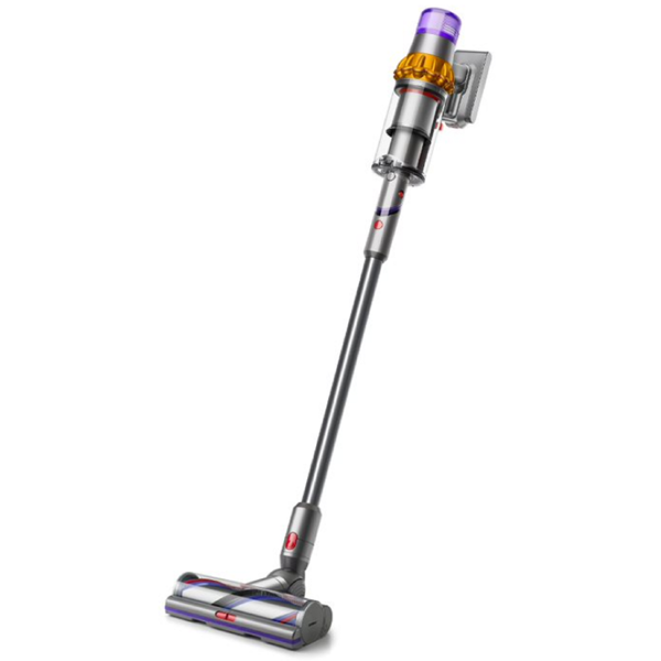 მტვერსასრუტი Dyson SV47 V15 DT, 350W, 0.7L, Vacuum Cleaner, Yellow/Iron