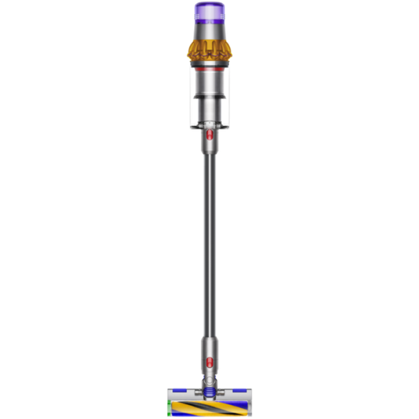 Dyson SV47 V15 DT, 350W, 0.7L, Vacuum Cleaner, Yellow/Iron