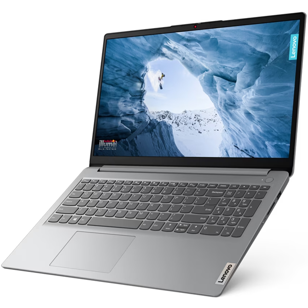 ნოუთბუქი Lenovo 82R400AERK Ideapad 1, 15.6", Ryzen 5-5500, 8GB, 512GB SSD, Integrated, Cloud Grey