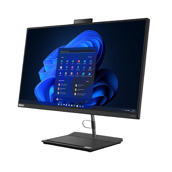 All In One კომპიუტერი Lenovo 12B2A08X00/GE ThinkCentre Neo 30a 24 Gen 4, i5-12450H, 16GB, 512GB SSD, Integrated, Black