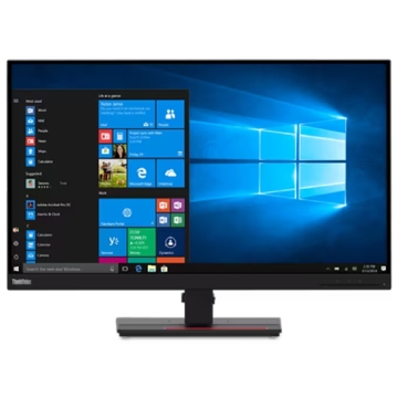 Lenovo 62B1GAT2EU ThinkVision T27h-2L, 27", Monitor, QHD, IPS, HDMI, USB, USB-C, DP, Black