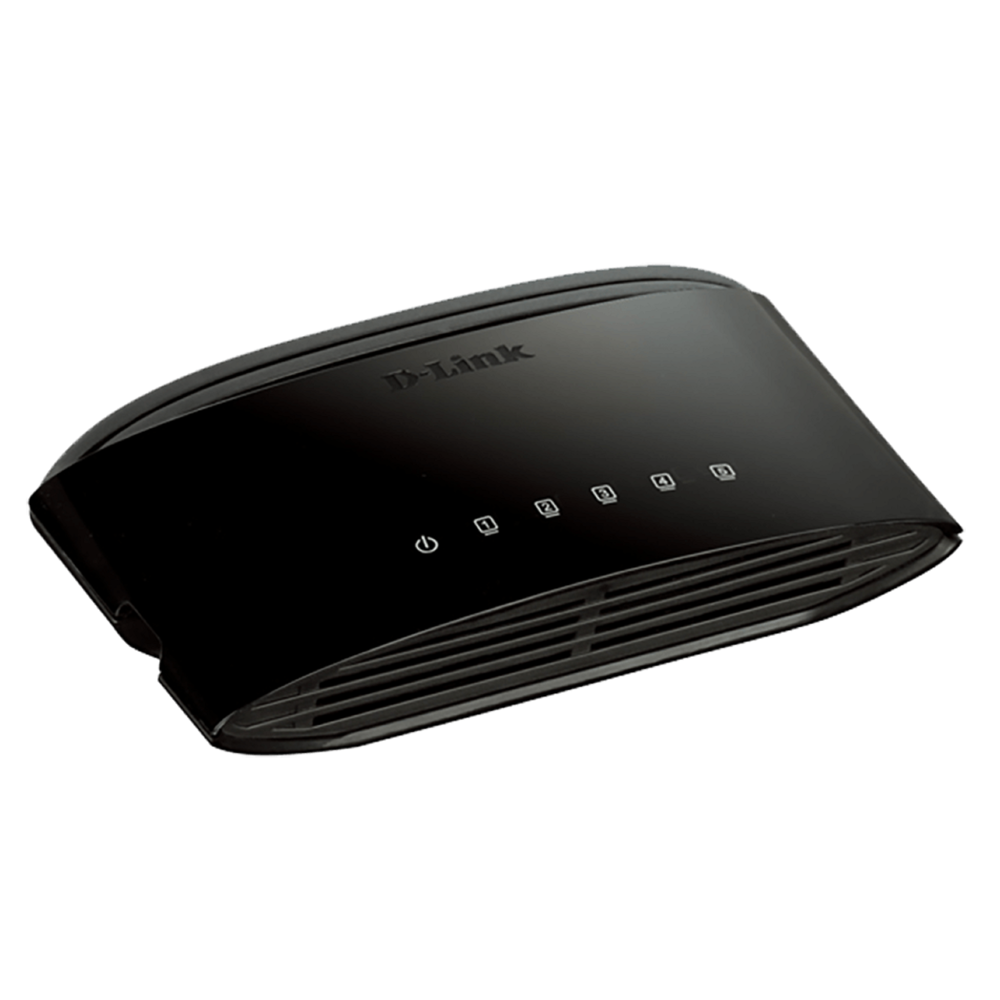 სვიჩი D-Link DES-1005D, 5-Port, Switch, Black