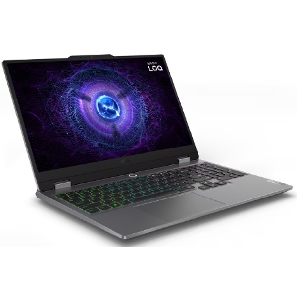 ნოუთბუქი Lenovo 83DV009HRK LOQ 15IRX9, 15.6", i5-13450HX, 16GB, 512GB SSD, RTX4050 6GB, Luna Grey