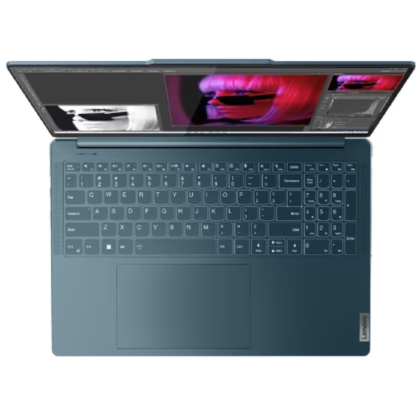 Lenovo 83BY007QRK Yoga Pro 9 16IRP8, 16", i9-13905H, 64GB, 1TB SSD, RTX4070 8GB, W11, Tidal Teal