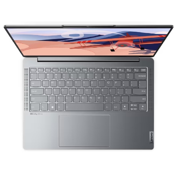 ნოუთბუქი Lenovo 83E0001YRK Yoga Slim 6 14IRH8, 14", i7-13700H, 16GB, 1TB SSD, Integrated, W11H, Storm Grey