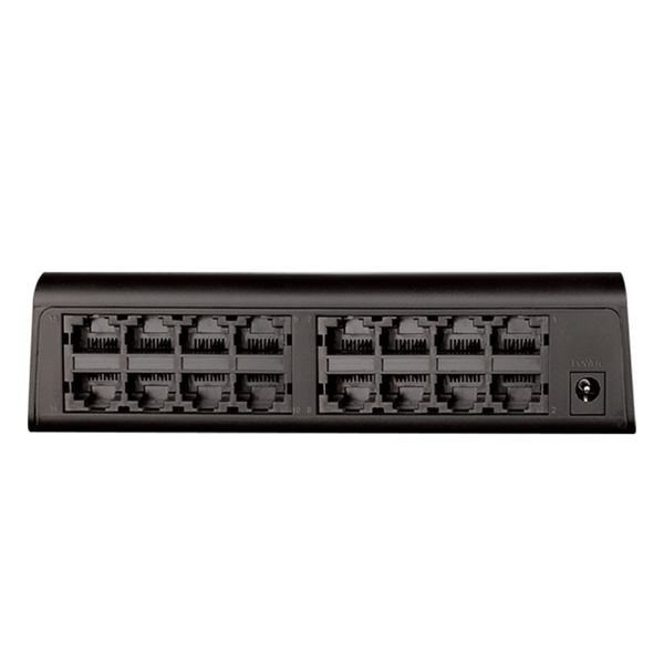 D-Link DES-1016A, 16-Port, Switch, Black