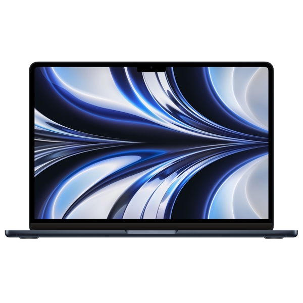 Apple MLY33 MacBook Air, 13.6", M2, 8GB, 256 GB SSD, Integrated, Midnight