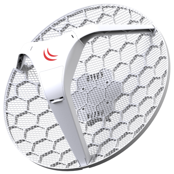 გარე გამოყენების CPE Mikrotik RBLHG-2nD LHG 2, 300Mbps, LongRange CPE, White