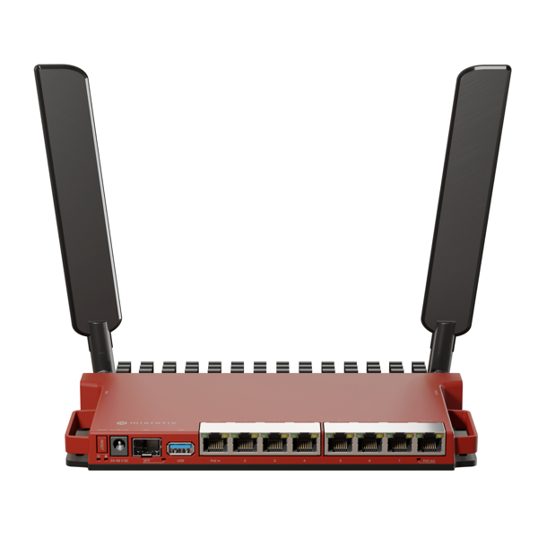 როუტერი Mikrotik L009UiGS-2HaxD-IN, 574Mbps, Router, Red