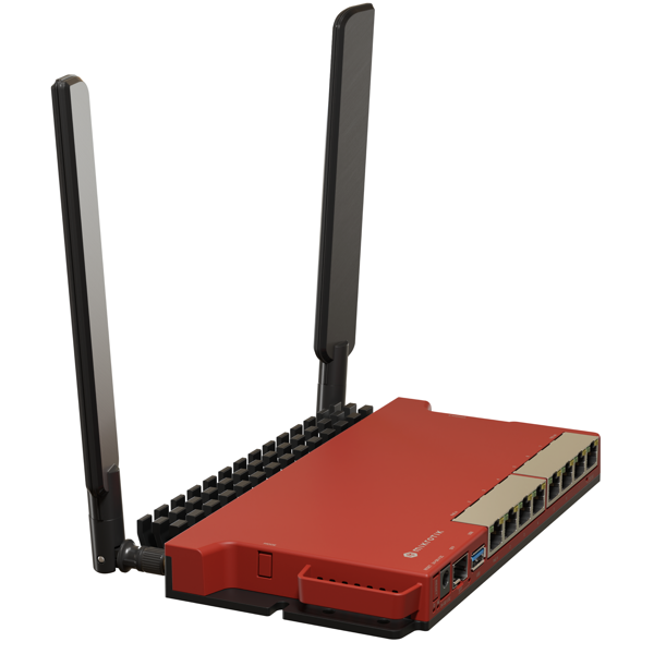 Mikrotik L009UiGS-2HaxD-IN, 574Mbps, Router, Red