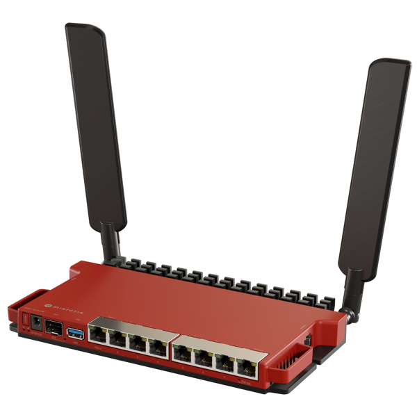 როუტერი Mikrotik L009UiGS-2HaxD-IN, 574Mbps, Router, Red